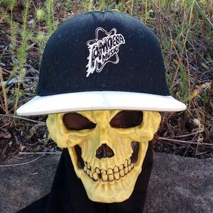 Amoeba Music Two Tone Snap Back Hat Cap